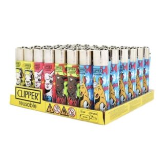 48 x Briquet Clipper Que Lama