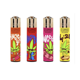 48 x Briquet Clipper Weed Bross