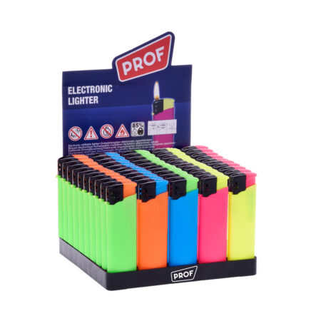 50 x Briquet électronique Prof Rubber